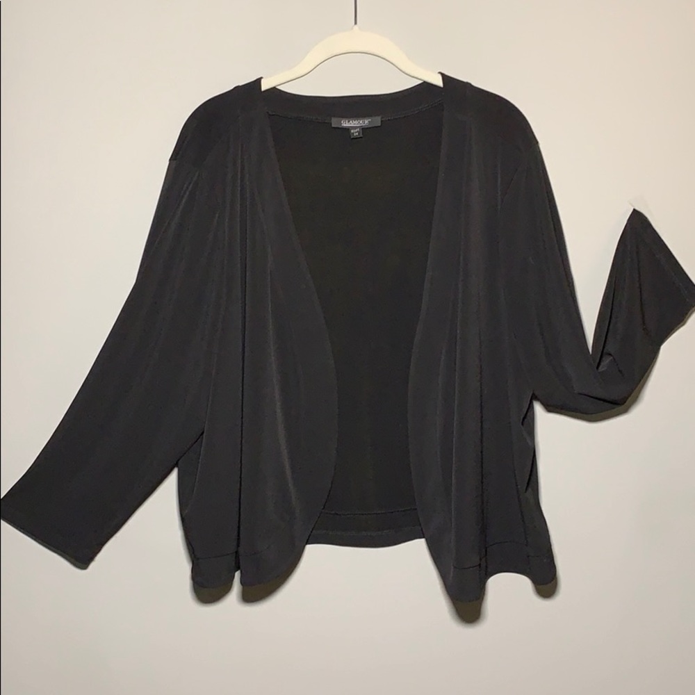 Silky dress cardigan / jacket